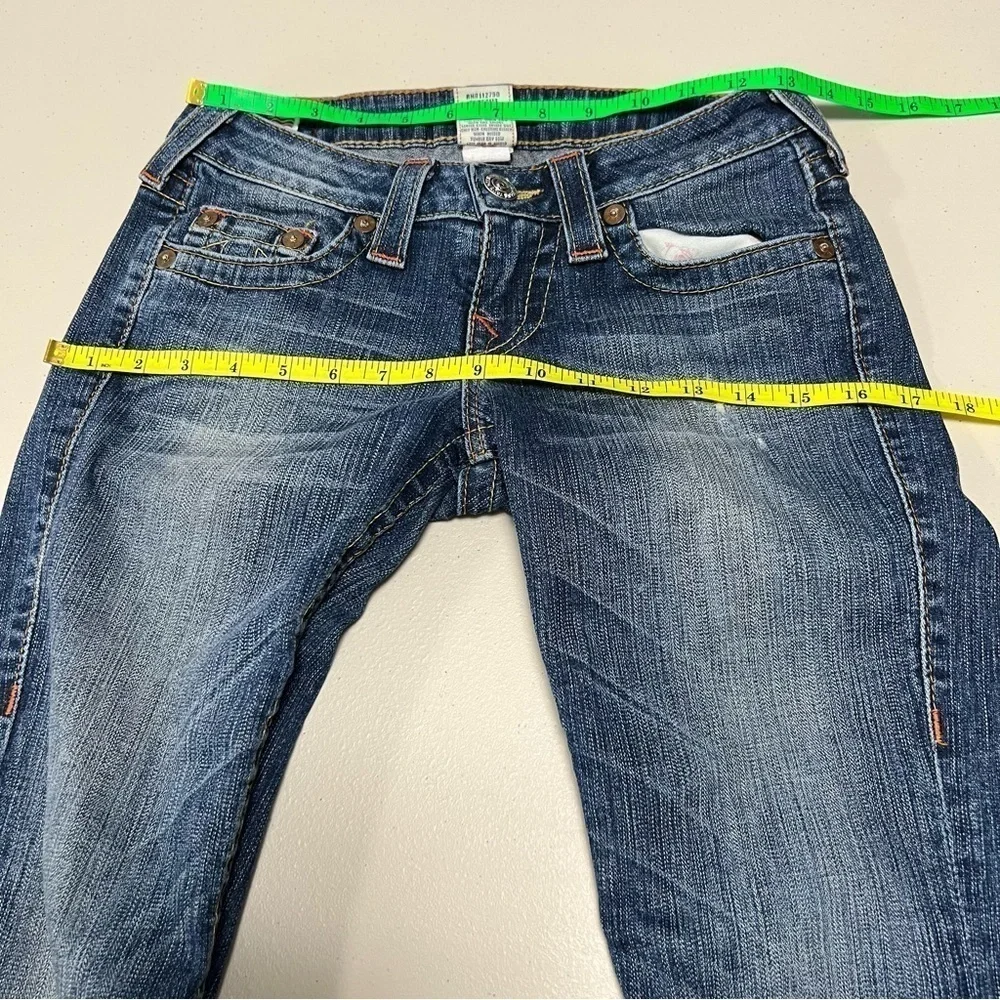 True Religion Stella Low Rise Skinny Distressed Jeans - Picture 10 of 12